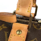 Louis Vuitton Keepall Bandouliere 55 Boston Bag Monogram Brown — view 8