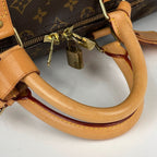 Louis Vuitton Keepall Bandouliere 55 Boston Bag Monogram Brown — view 9