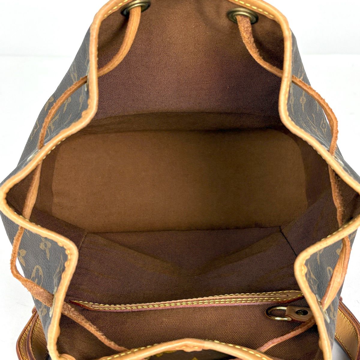 Louis Vuitton Montsouris MM Backpack Monogram Brown — view 9