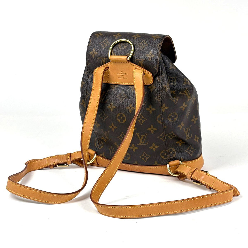 Louis Vuitton Montsouris MM Backpack Monogram Brown — view 2