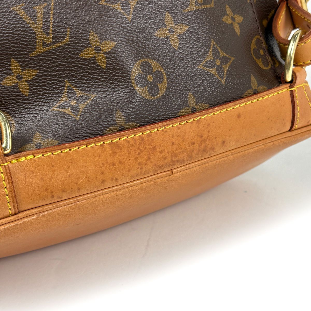Louis Vuitton Montsouris MM Backpack Monogram Brown — view 5