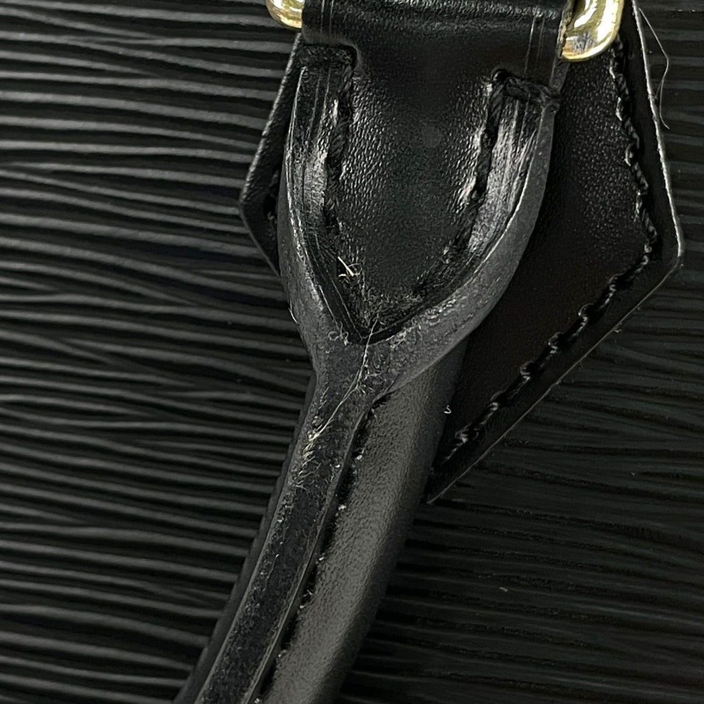 Louis Vuitton Alma Handbag Epi Noir — view 5