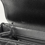 Chanel Handbag CC Logo Quilted Double Face Caviar Leather Black — view 5