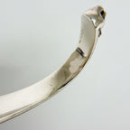 Gucci Cat Head Arabesque Interlocking Bangle 925 Sterling Silver Vintage — view 7