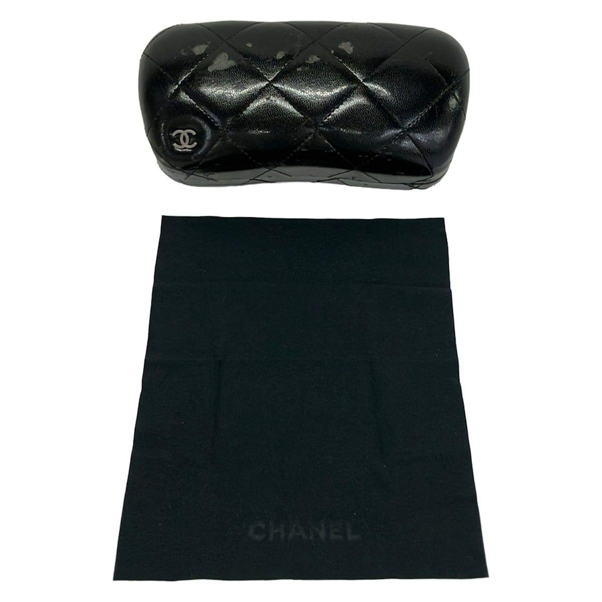 Chanel Sunglasses a Black CC Logo Eyewear — view 5