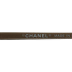 Chanel Sunglasses Light Brown Blanc CC Logo Eyewear — view 4
