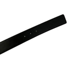 Gucci Belt 85 34 Dark Brown Silver Interlocking Guccissima Line Leather — view 5