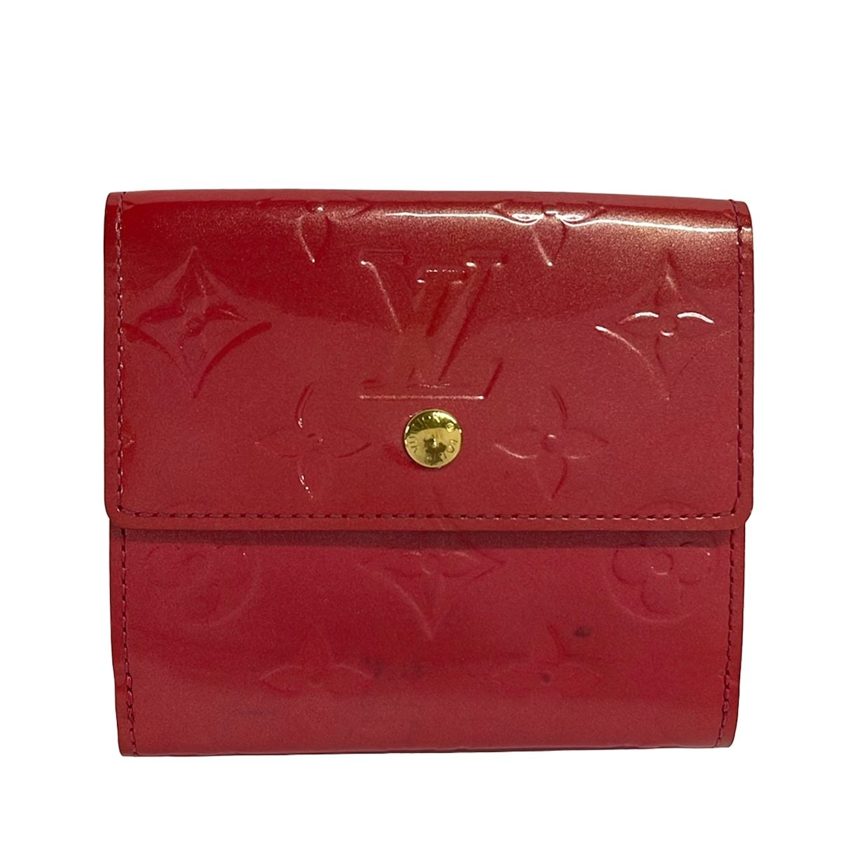 Louis Vuitton Hook Wallet Monogram Vernis Porte-Monnaie Billets Carte Cles