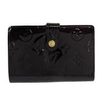 Louis Vuitton Bifold Wallet Monogram Vernis Portefeuille Viennois Amarante