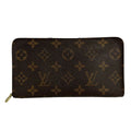 Louis Vuitton Wallet Monogram Porto Monet Zip Leather