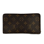 Louis Vuitton Wallet Monogram Porto Monet Zip Leather — view 2