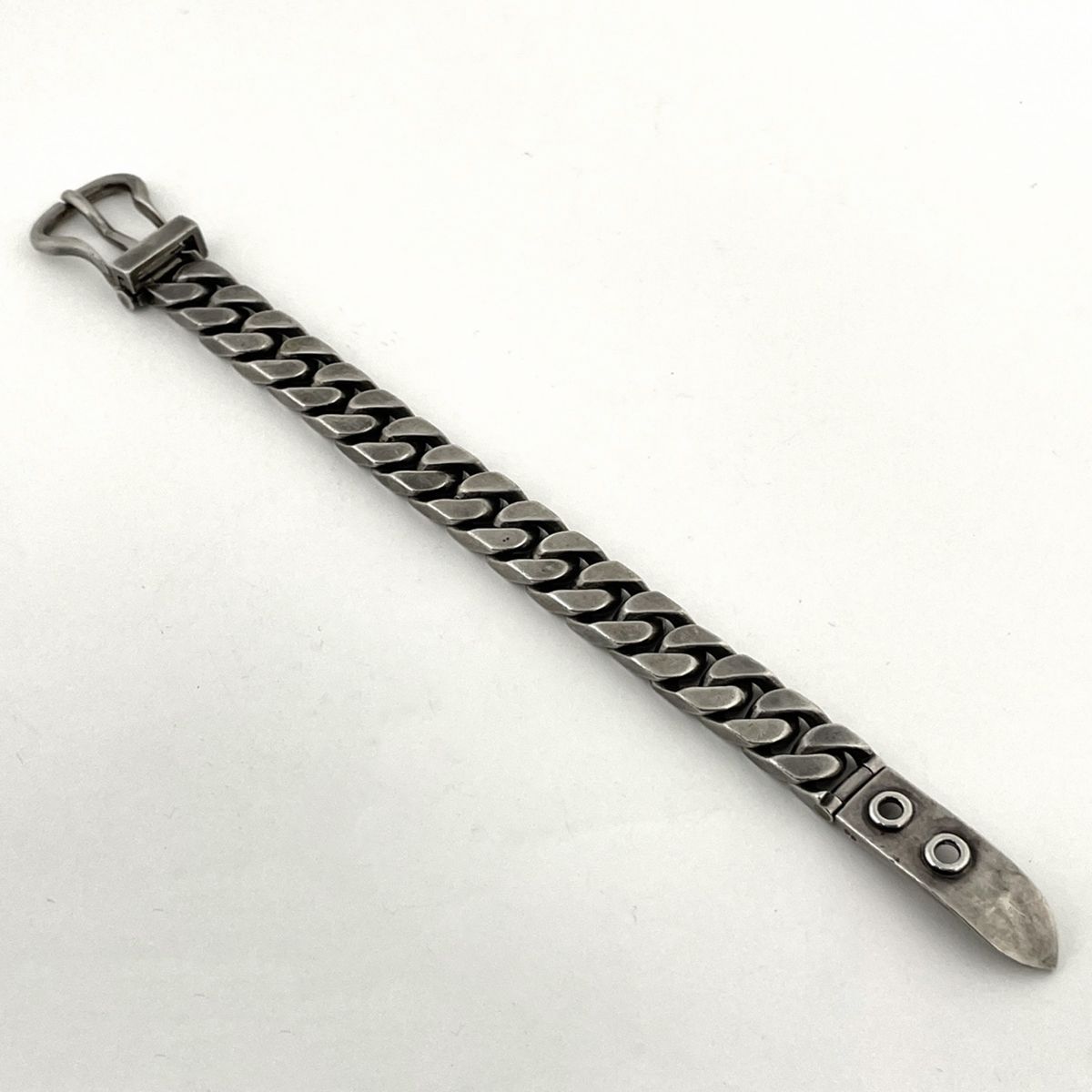 Hermes Bracelet Book le Cellier Chain Metal Silver — view 2