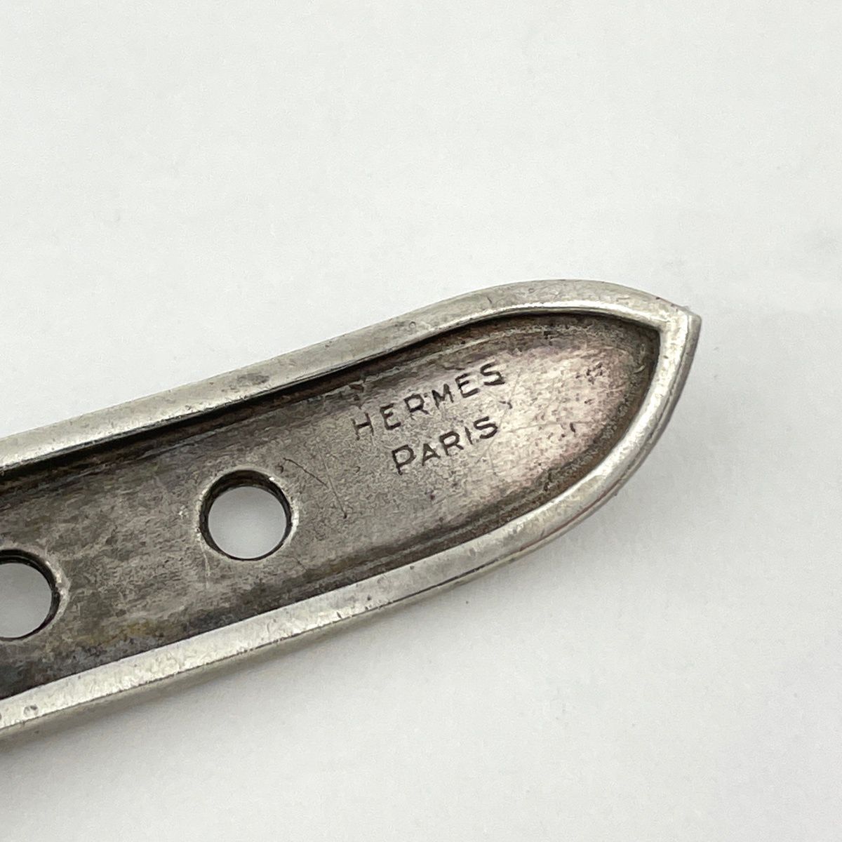 Hermes Bracelet Book le Cellier Chain Metal Silver — view 4