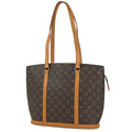Louis Vuitton Babylon Shoulder Bag Tote Monogram Brown
