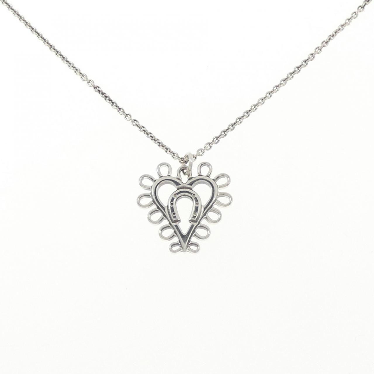 Hermes 925 Necklace Silver