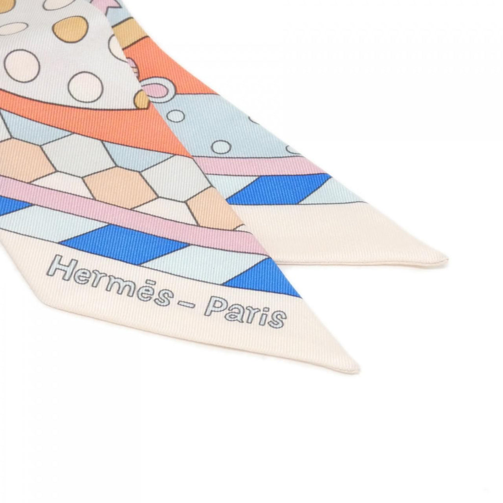 Hermes les Murmures de la Foret Twilly S Scarf — view 2