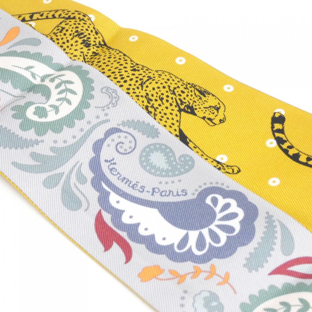 Hermes Guepards Bandana Twilly S Scarf — view 3