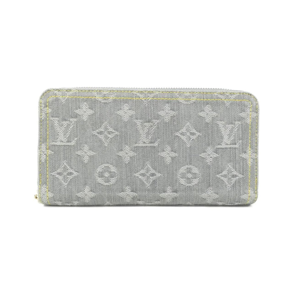 Louis Vuitton Monogram Denim Zippy Wallet