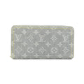 Louis Vuitton Monogram Denim Zippy Wallet