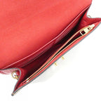 Louis Vuitton Damier Portefeuille Croisette Chain Wallet Shoulder — view 8