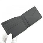 Louis Vuitton Monogram Shadow Portefeuille Multiple Billfold Wallet — view 3