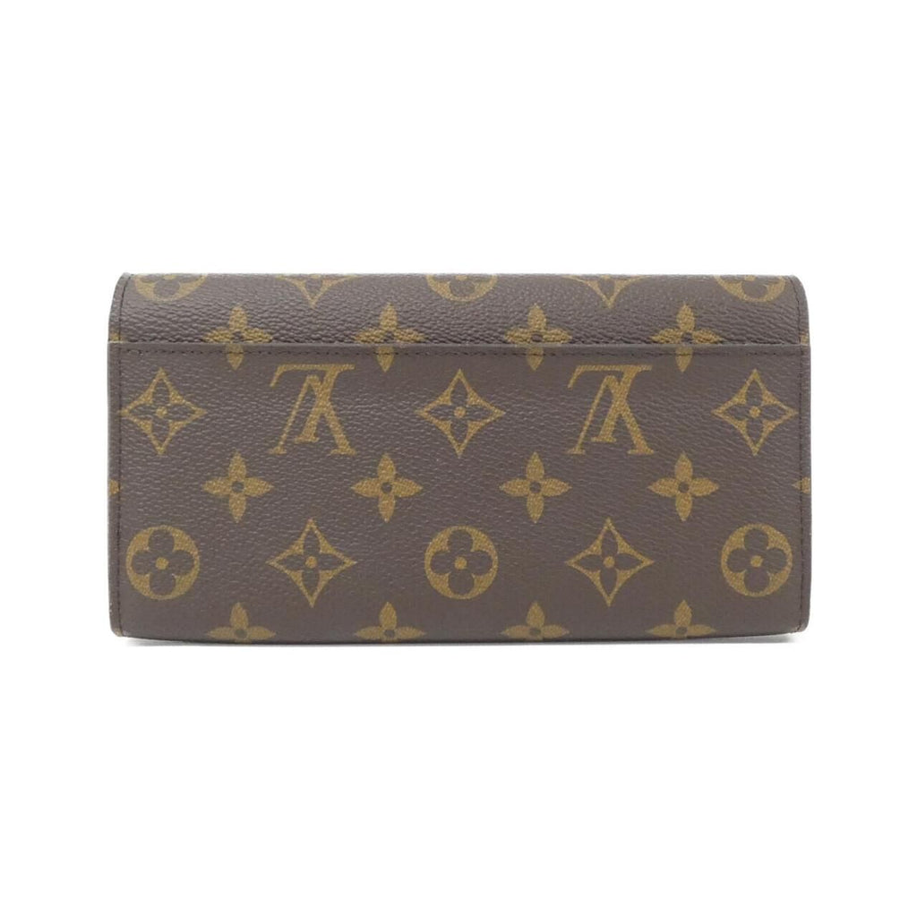 Louis Vuitton Monogram Portefeuille Sarah Wallet — view 2