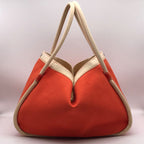 Hermes Canvas Sac Baga GM Tote Bag Orange — view 4