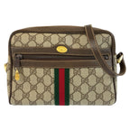Gucci Vintage Sherry Line GG Supreme Canvas 010 378 Shoulder Bag Pochette