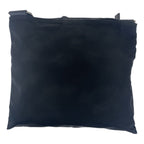 Prada Tessuto Black Silver Nylon Shoulder — view 2