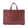 Loewe Anagram New Toledo Red Silver Leather Business Briefcase
