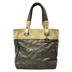 Chanel Tote Paris Biarritz PM Silver Ivory