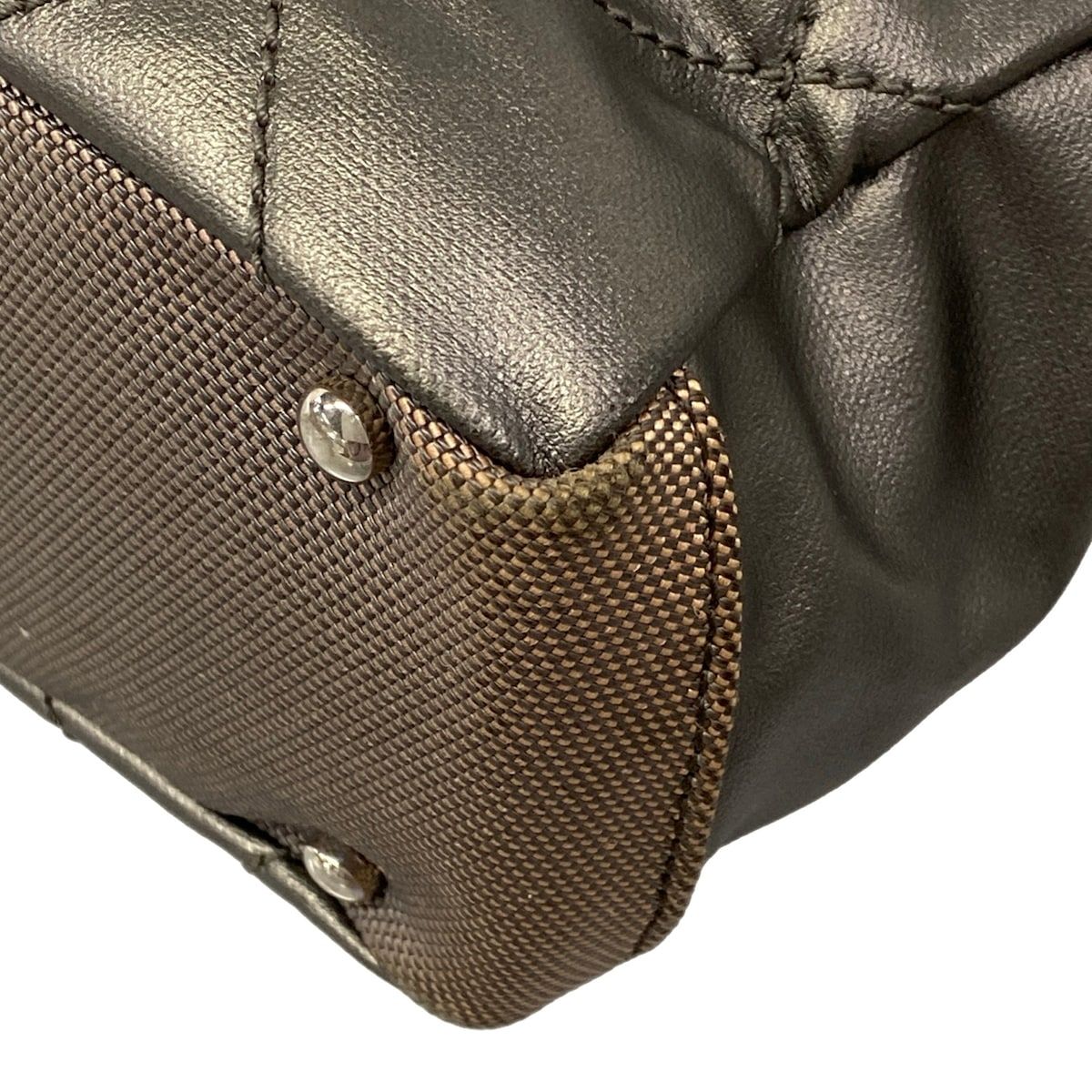 Chanel Tote Paris Biarritz PM Silver Ivory — view 6
