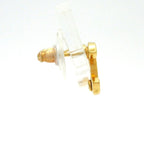 Chanel Earrings Gold CC Logo — view 2