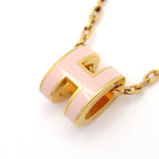 Hermes Necklace Mini Pop Pink Gold — view 3