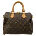 Louis Vuitton Handbag Monogram Speedy Bandouliere 25