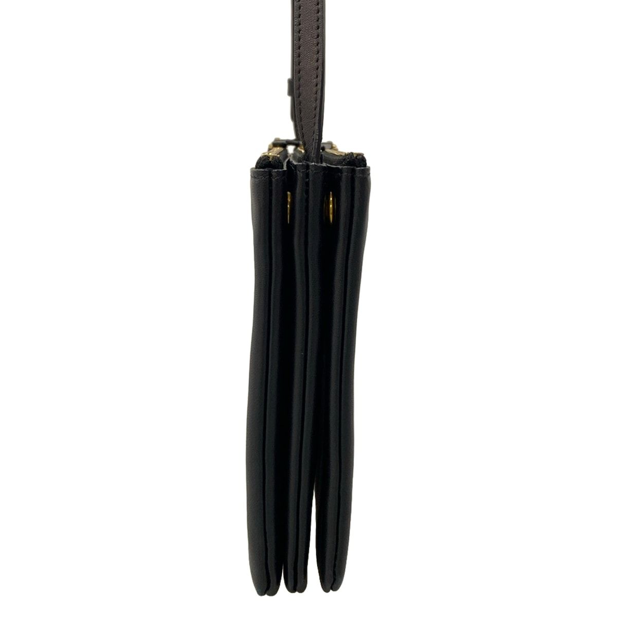 Celine Shoulder Bag Trio Large Black Lambskin — view 4