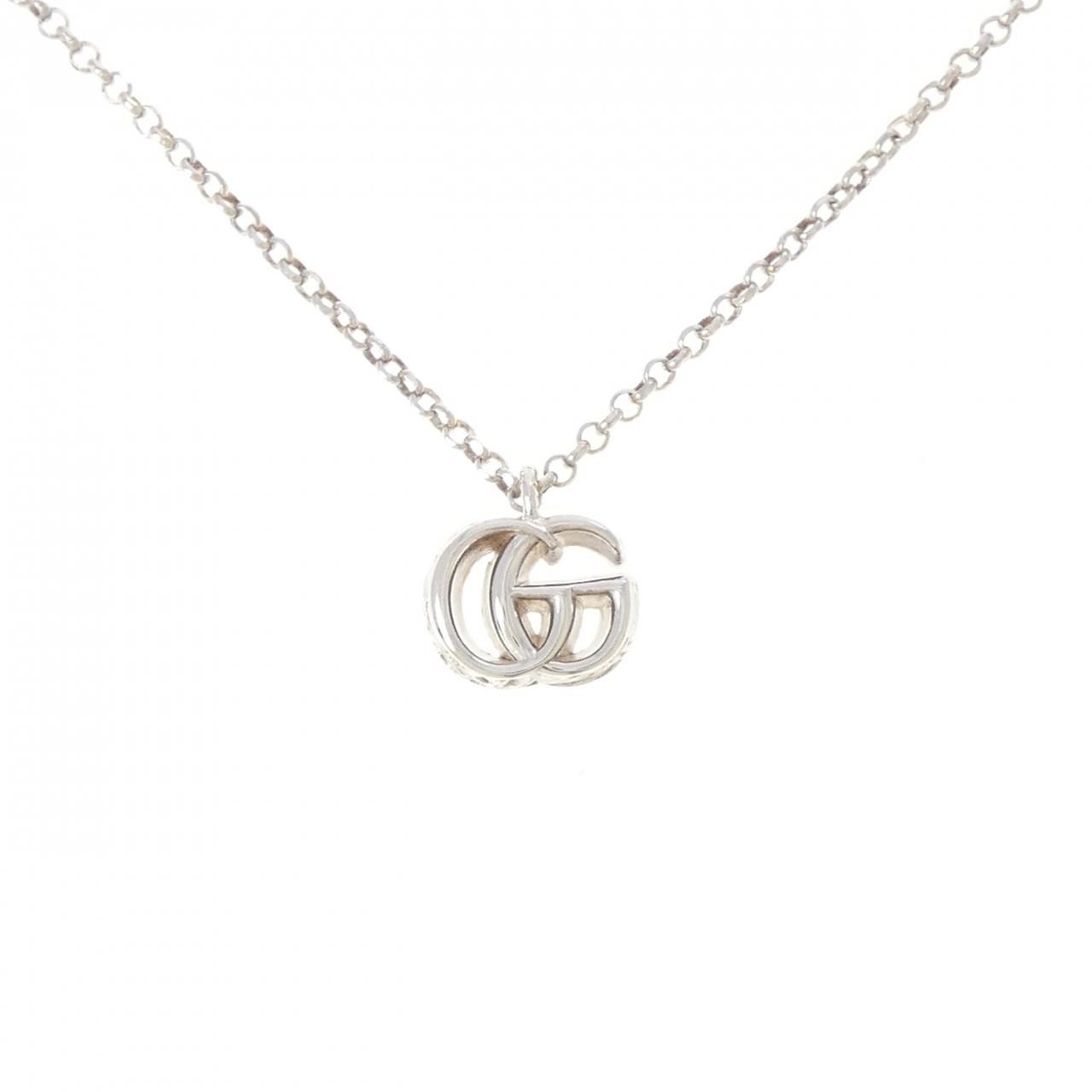 Gucci Double Necklace Silver