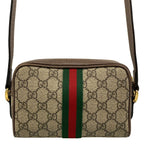 Gucci Shoulder Bag Ophidia Dark Brown Multi Leather — view 3