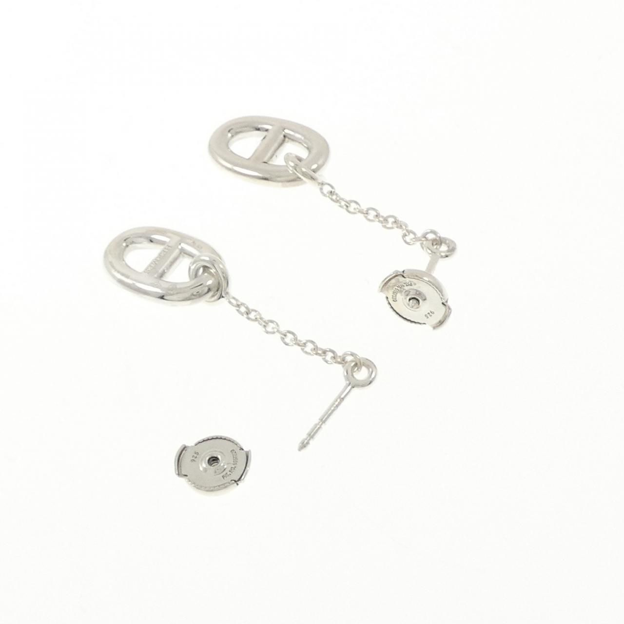 Hermes Farandole Earrings Silver — view 3