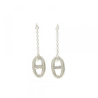 Hermes Farandole Earrings Silver