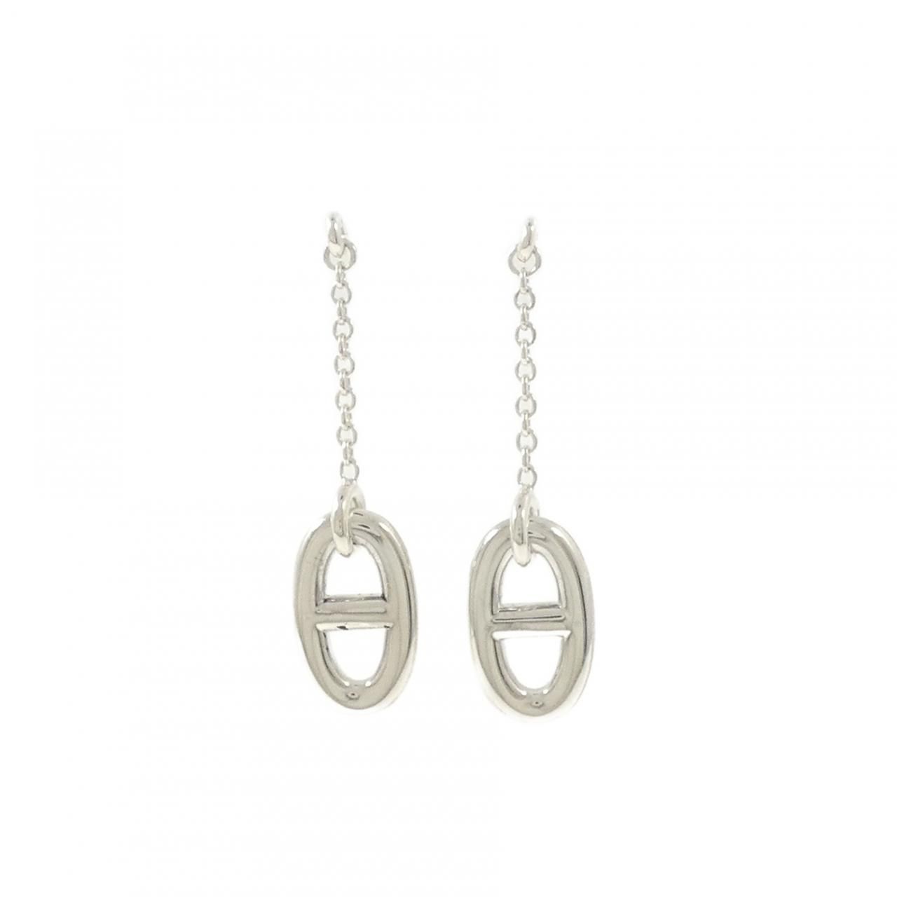 Hermes Farandole Earrings Silver