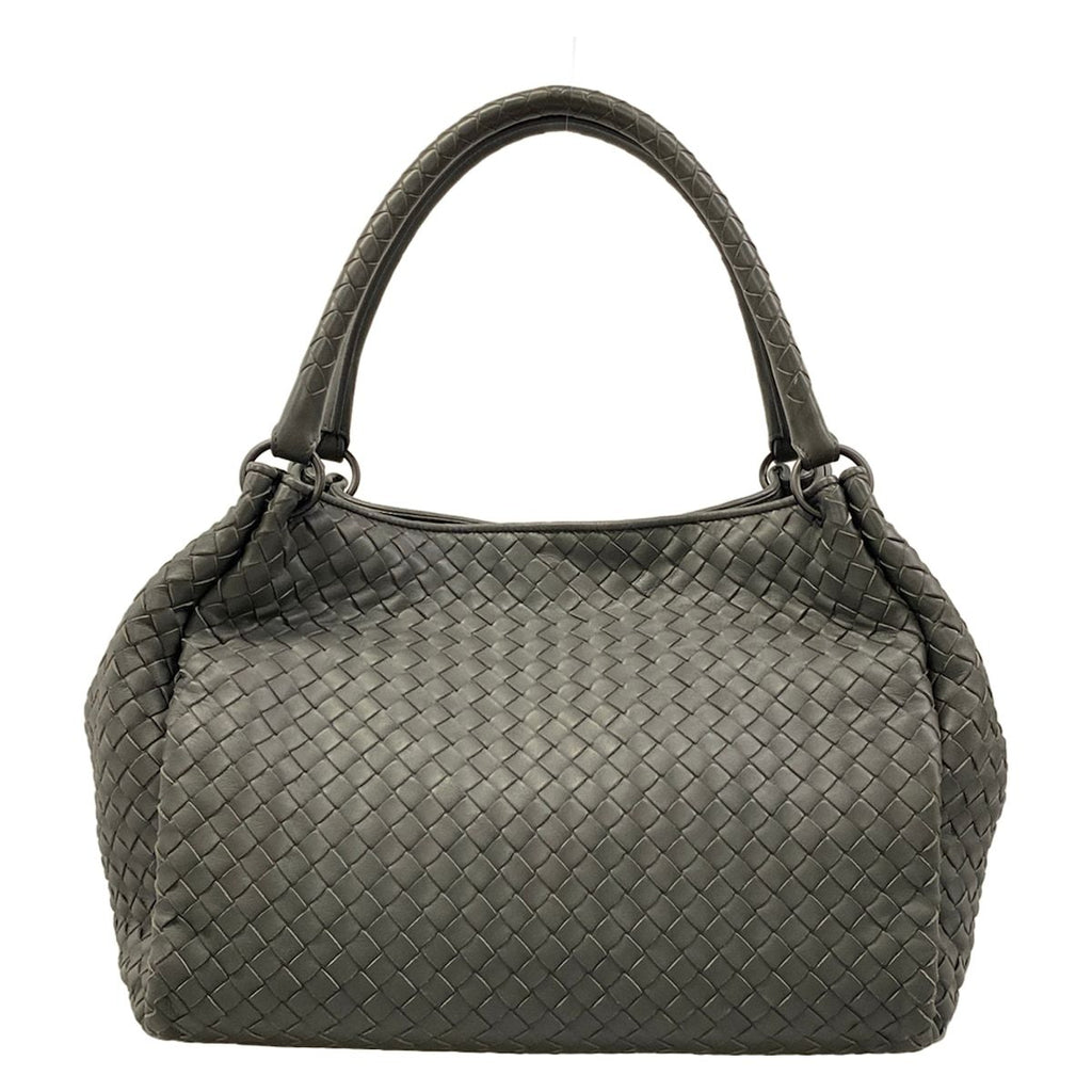 Bottega Veneta Tote Parachute Dark Gray Leather