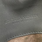 Bottega Veneta Tote Parachute Dark Gray Leather — view 8