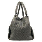 Bottega Veneta Tote Parachute Dark Gray Leather — view 2