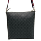 Gucci Shoulder Bag GG Plus Supreme Dark Gray Black Multi Leather — view 3