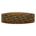 Dior Shoulder Bag Rasta Dark Brown Beige Multi Leather — view 5