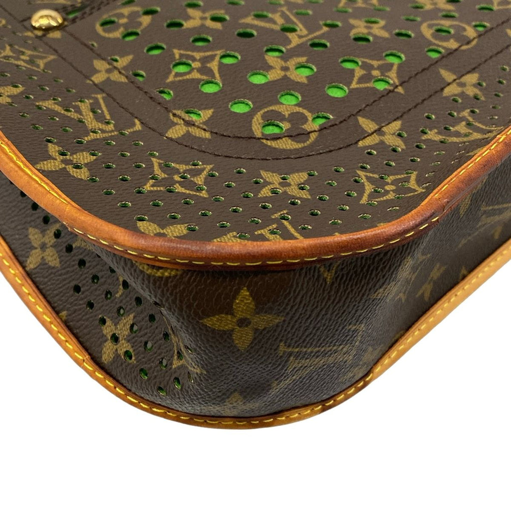 Louis Vuitton Shoulder Bag Monogram Perfo Musette Vert — view 6