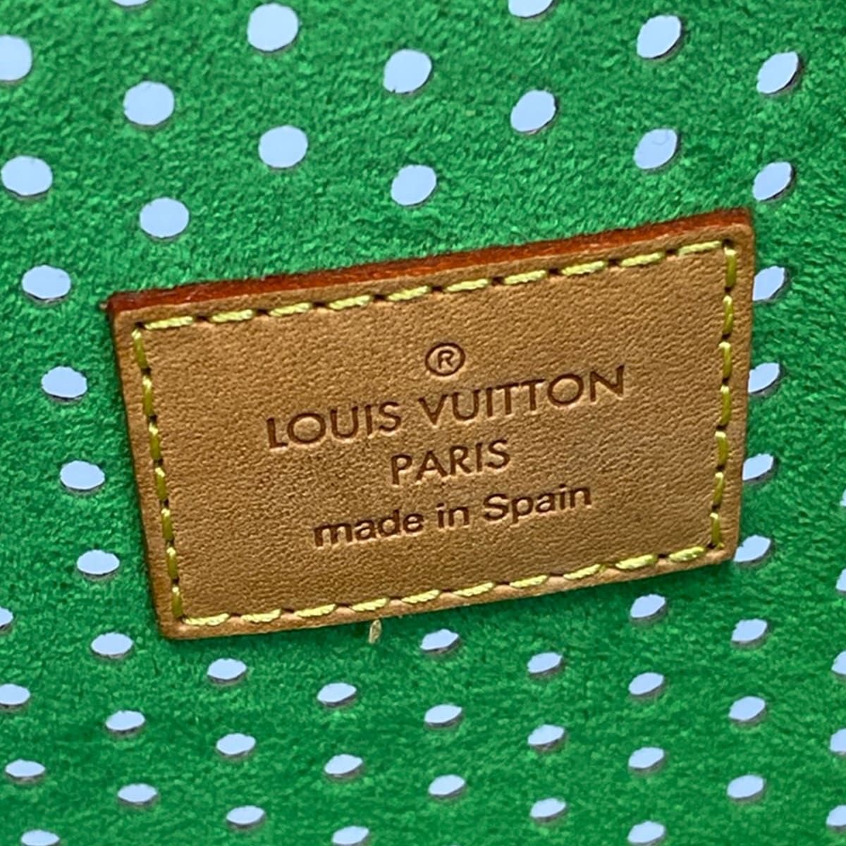 Louis Vuitton Shoulder Bag Monogram Perfo Musette Vert — view 9