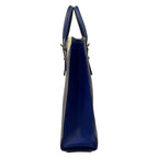 Goyard Tote Komol GM Blue Ivory Multi Markage Initial Leather — view 4