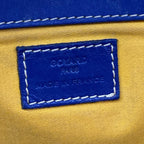 Goyard Tote Komol GM Blue Ivory Multi Markage Initial Leather — view 8